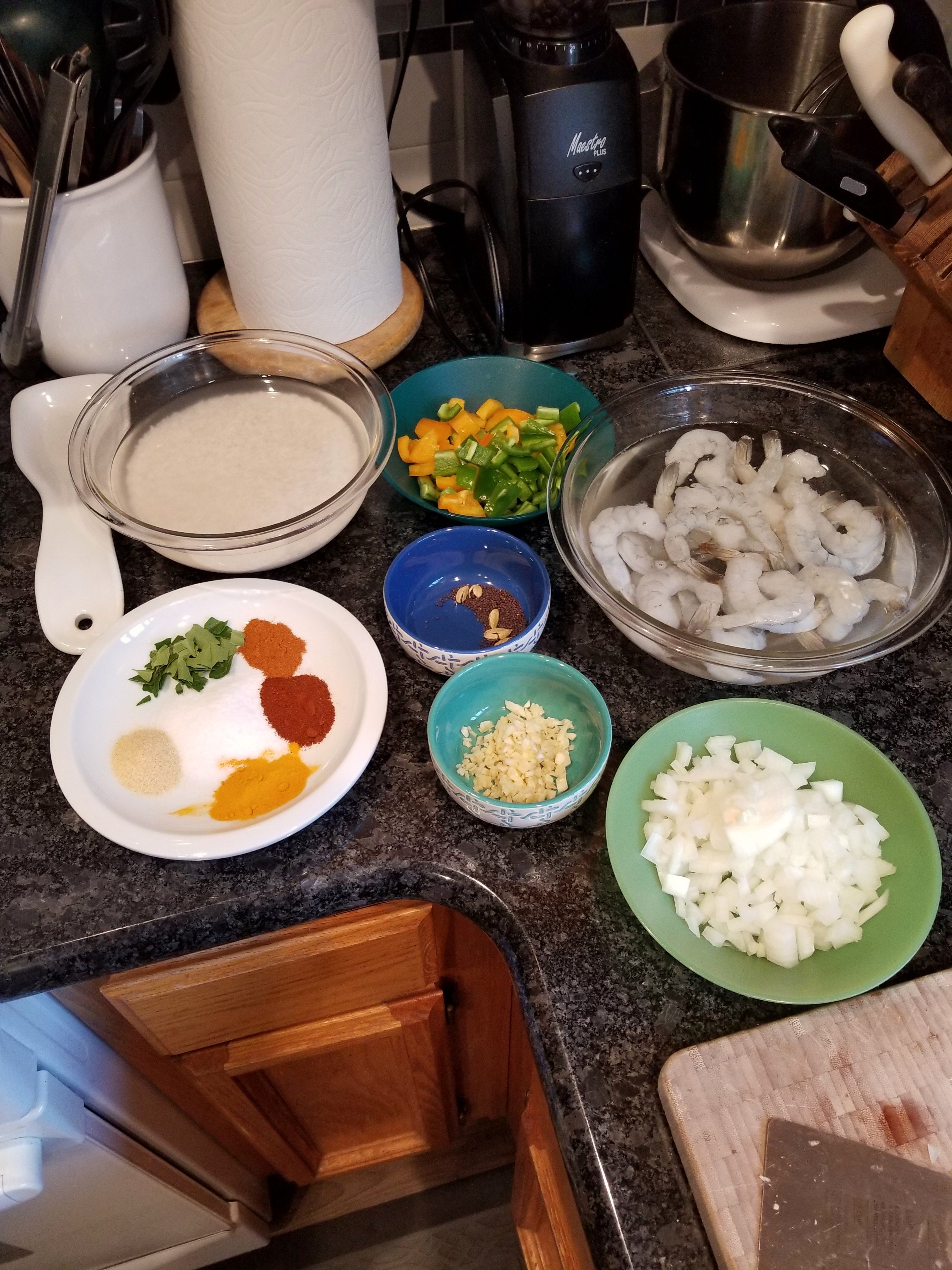 Instant-aneous Indian: Instant Pot Shrimp Biryani | WGOM