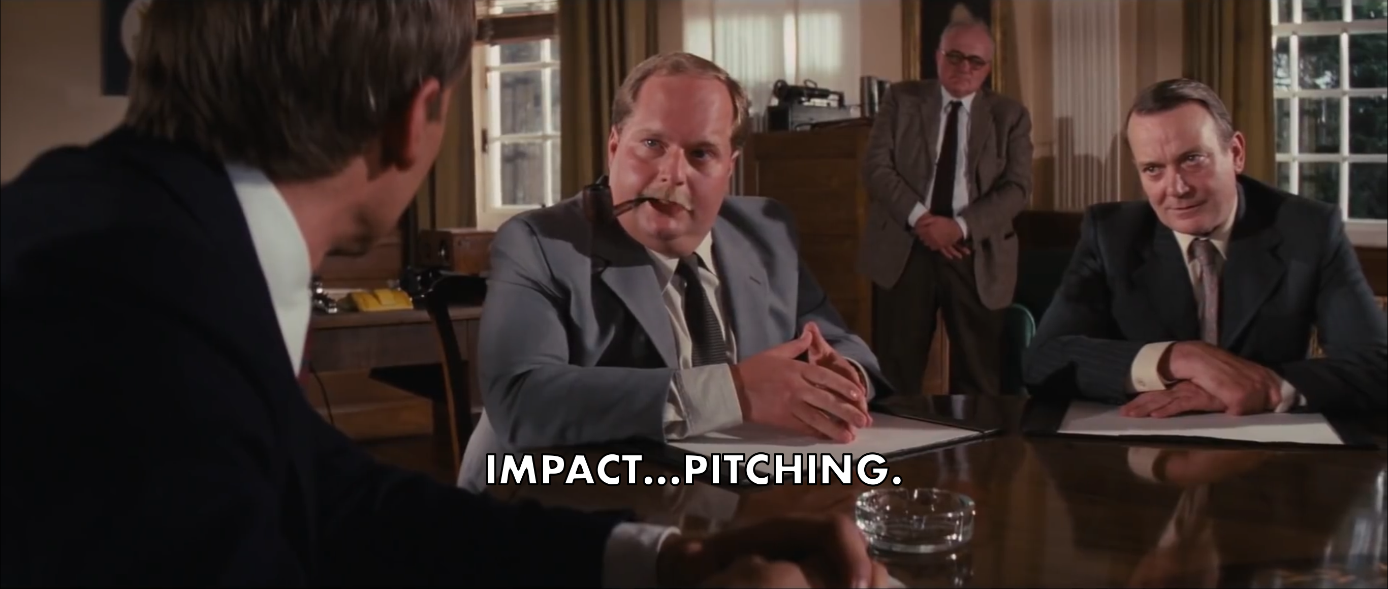 Impact...pitching.