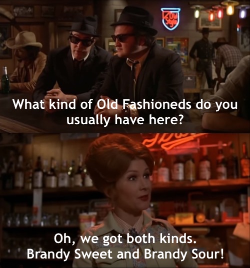 Both kinds of Old Fashioned